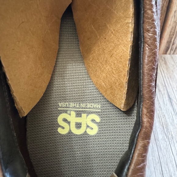 Men’s SAS Cruise On Loafers Brown Leather Size 11.5 M - New in Box